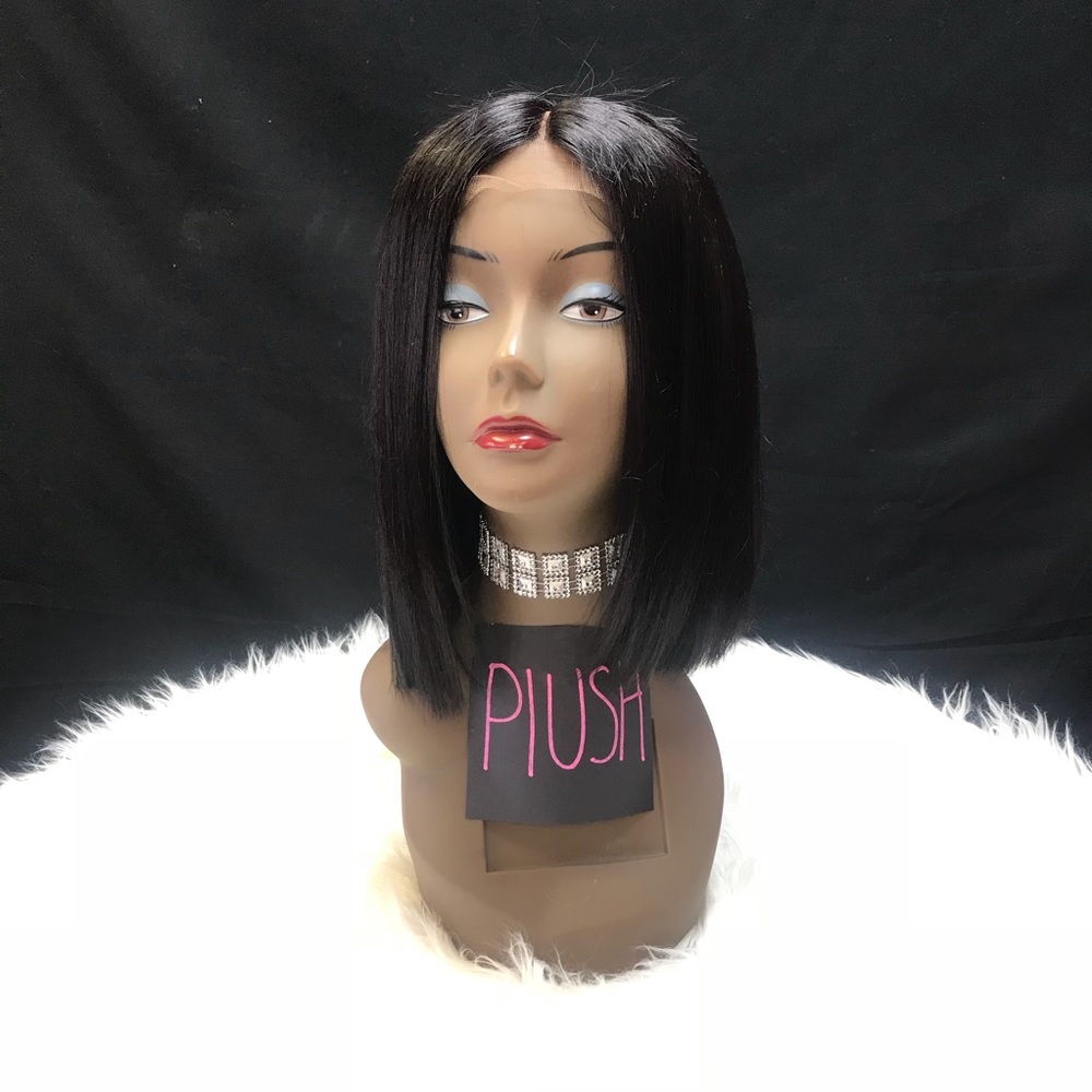 100% virgin Malaysian closure wig